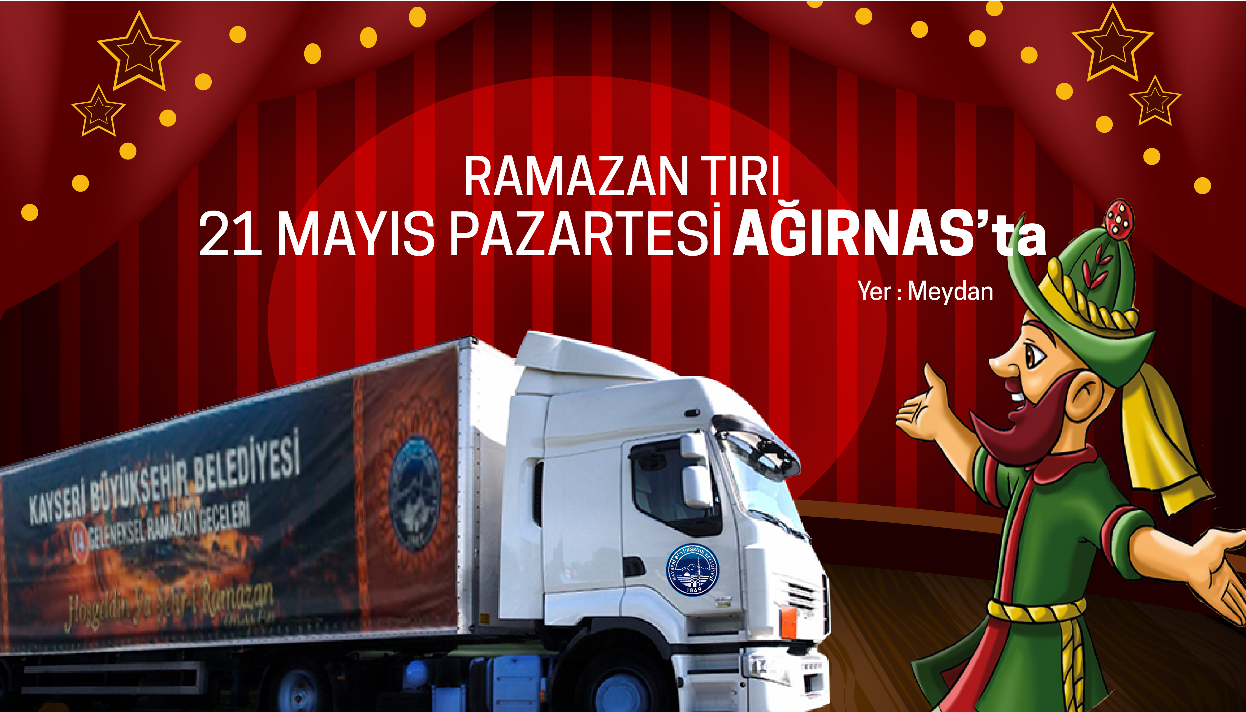 Ramazan Tırı Ağırnas'ta